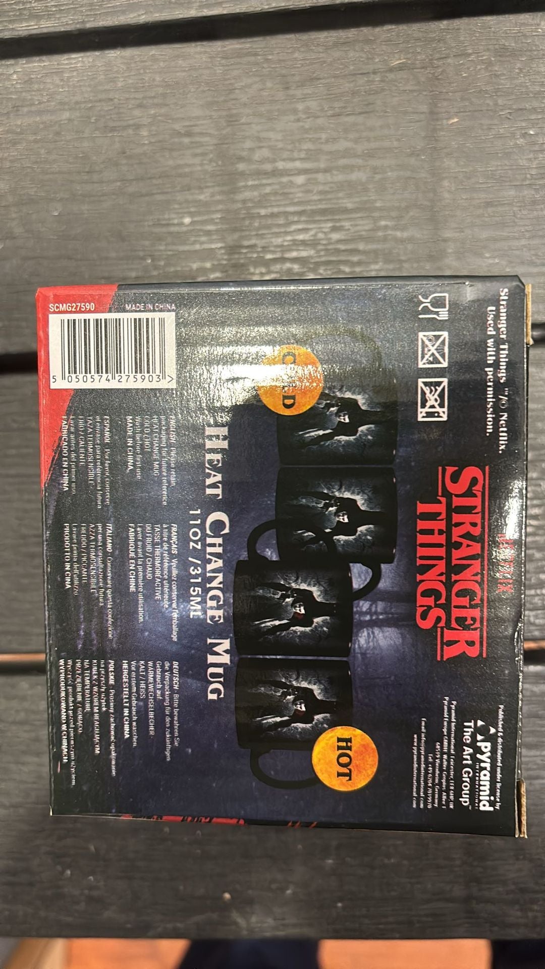 Tazza Termosensibile Stranger Things 4 Vecna - Scmg27590 Tazza Termosensibile Stranger Things 4 Vecna - Scmg27590